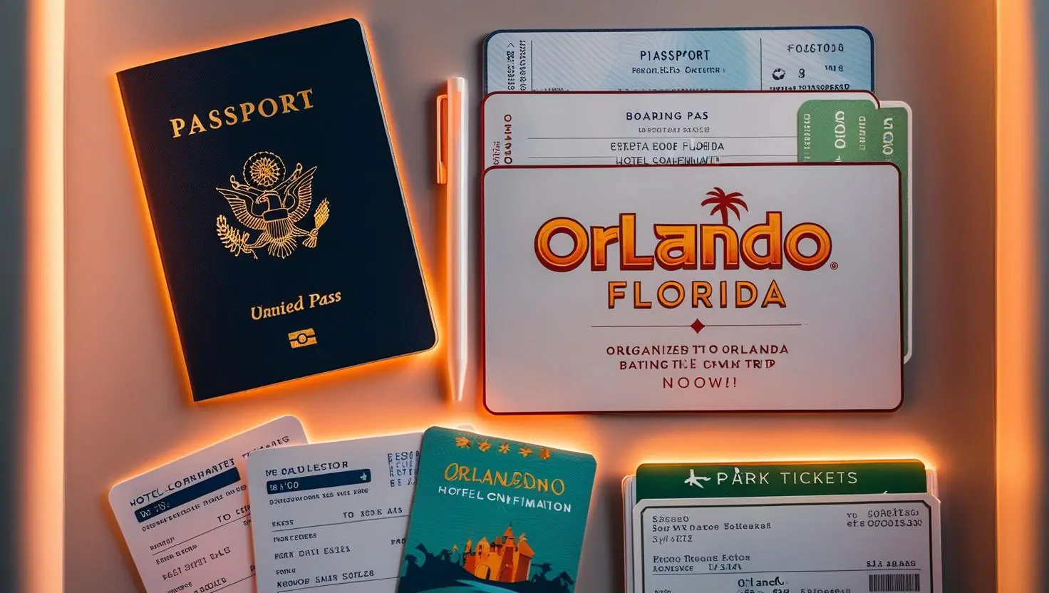 Documentos necessários para viajar para Disney
